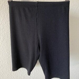 Ozma stretch short/ tencel rib
